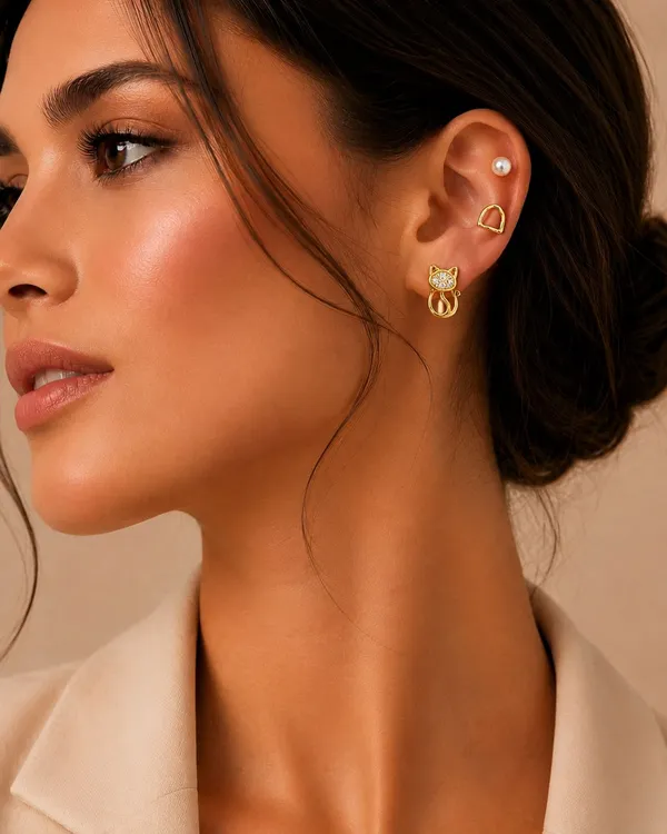 Mak_Luxe_925_Sterling_Silver_Gold_Plated_Stud_Earrings_Set
