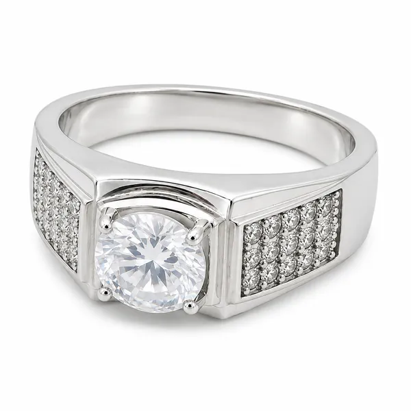 Mak_Luxe_925_Streling_Silver_Imperial_Brilliance_Solitaire_925_Sterling_Silver_Men’s_Ring