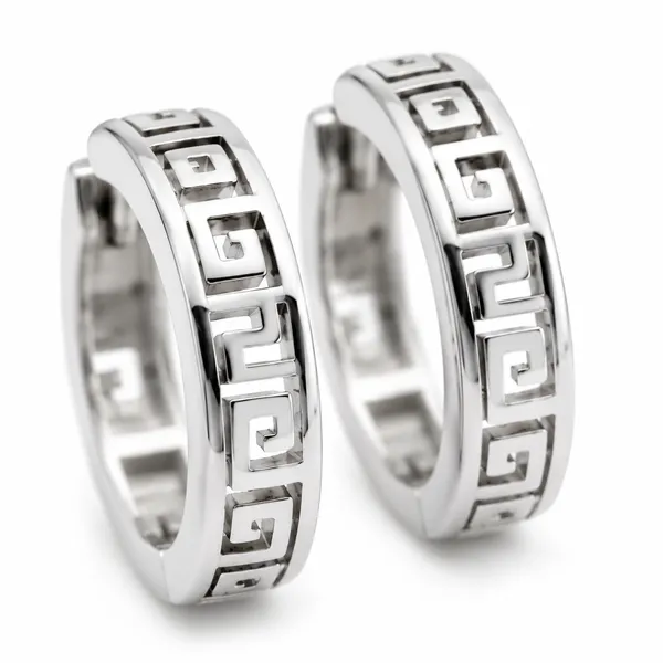 Mak_Luxe_925_SILVER_Sterling_Silver_Greek_Key_Statement_Hoop_Earrings