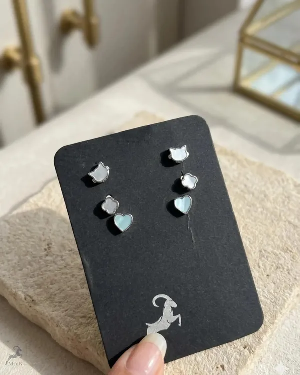 Mak_Luxe_925_Sterling_Silver_Cute_Stud_Earrings_Set