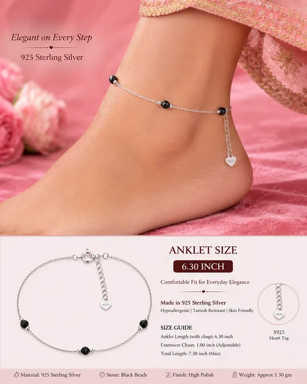 Mak_Luxe_Black_Bead_925_Sterling_Silver_Bracelet