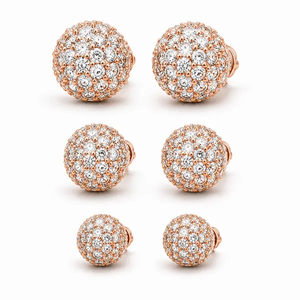 Mak_Luxe_925_SILVER_Sterling_Rose_Gold_Stardust_Diamond_Dome_Stud_Earrings