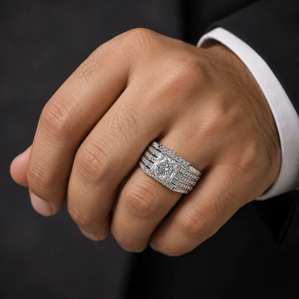 Mak_Luxe_925_Streling_Silver_Imperial_Cascade_Solitaire_Diamond_Men’s_Ring