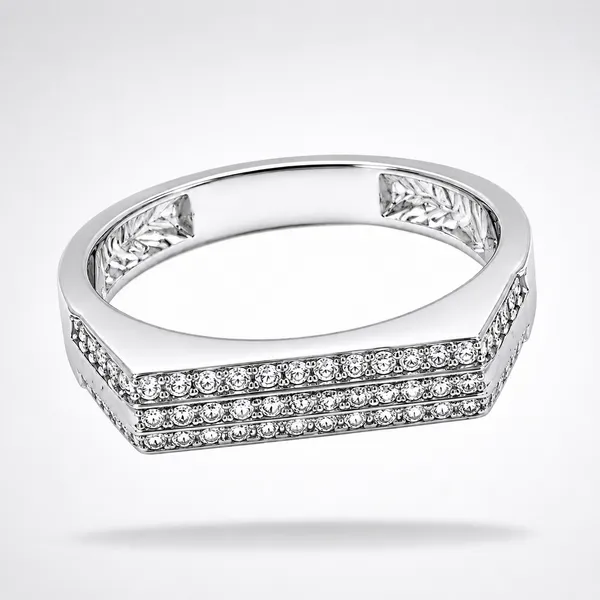 Mak_Luxe_925_Streling_Silver_Modern_Triple-Line_Diamond_Men’s_Band_Ring
