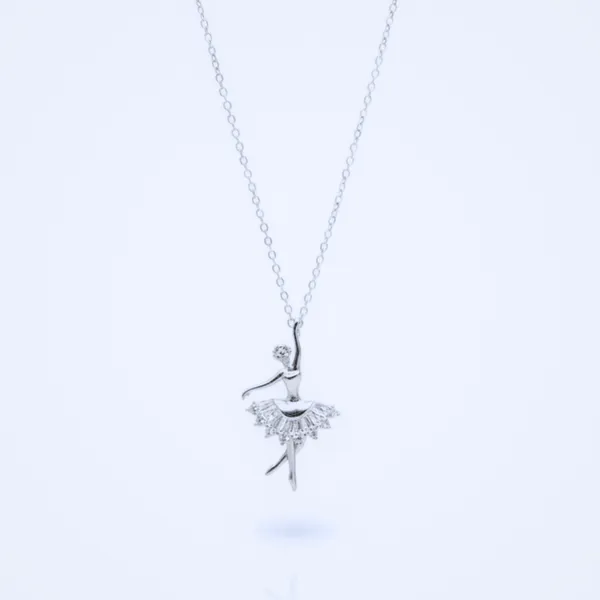 Mak_Luxe_925_Sterling_SilverBallerina_Pendant_With_Chain