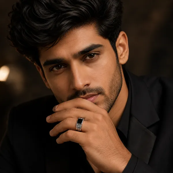 Mak_Luxe_925_Streling_Silver_Midnight_Onyx_Grid_Men’s_Statement_Ring