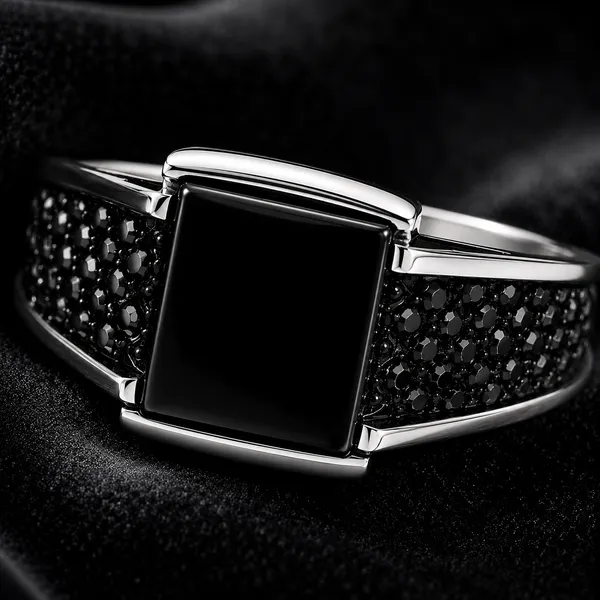 Mak_Luxe_925_Streling_Silver_Midnight_Onyx_Black_Diamond_Men’s_Ring