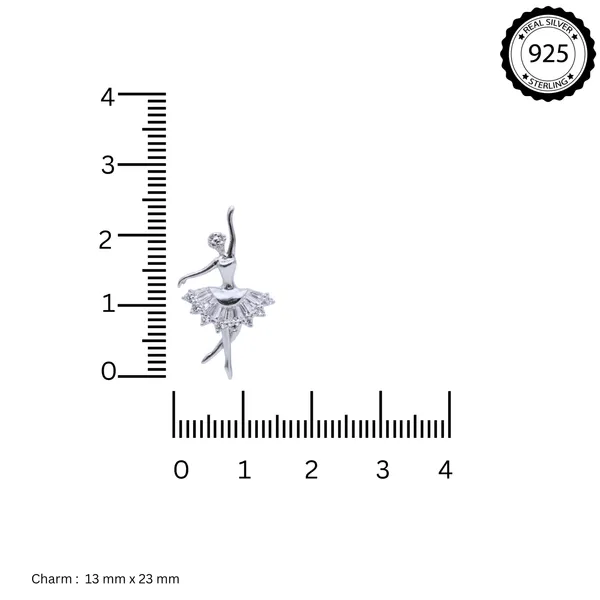 Mak_Luxe_925_Sterling_SilverBallerina_Pendant_With_Chain