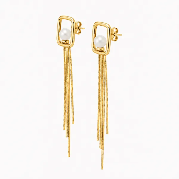 Mak_Luxe_925_Streling_Silver_Golden_Pearl_Drop_Long_Chain_Earrings