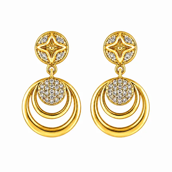Mak_Luxe_925_SILVER_Sterling__Golden_Celestial_Orbit_Drop_Earrings