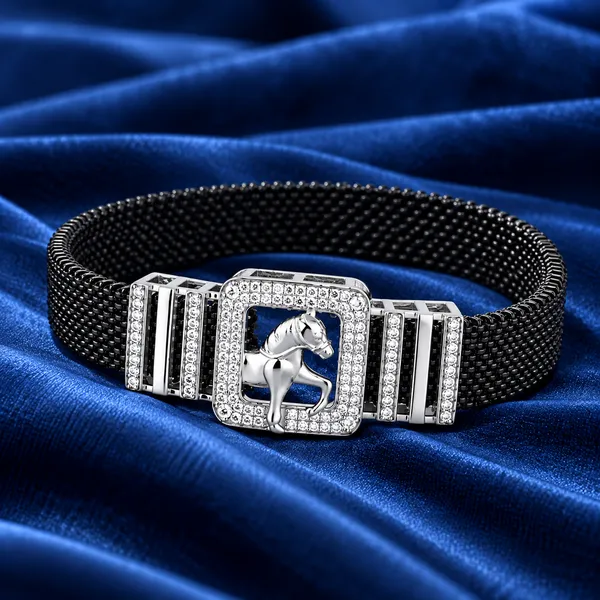 Diamond_Horse_Emblem_Men_Bracelet