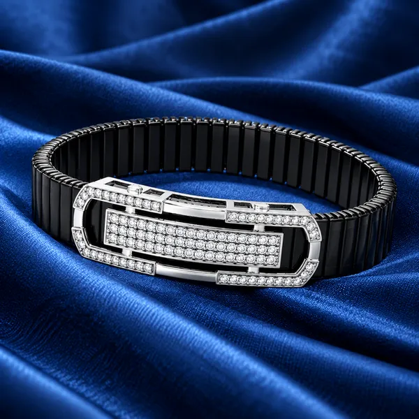 Diamond_Pavé_Black_Link_Men_Bracelet