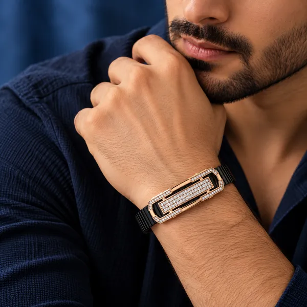 Diamond_Pavé_Black_Link_Men_Bracelet