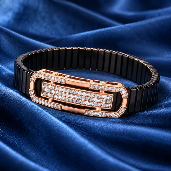 Diamond_Pavé_Black_Link_Men_Bracelet