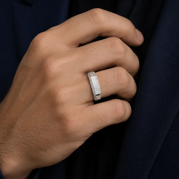 Mak_Luxe_925_Streling_Silver_Modern_Twin-Line_Diamond_Men’s_Band_Ring