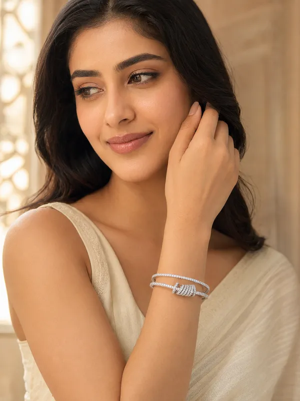 Mak_Luxe_925_Sterling_Silver_Spiral_Diamond_Double-Layer_Cuff_Bracelet_for_Women