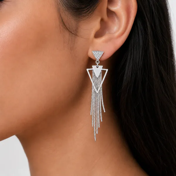 Mak_Luxe_925_Streling_Silver_Silver_Plated_Long_Tassel_Dangle_Earrings