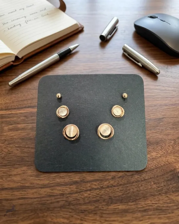 Mak_Luxe_Cat's_Eye_Stud_Earrings_Set_in_925_Sterling_Silver