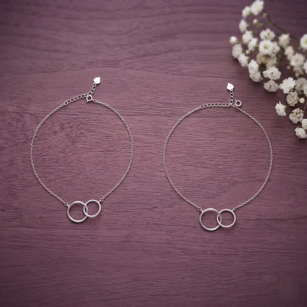 Mak_Luxe_925_Sterling_Silver_Interlocking_Double-Circle_Anklet_for_Women