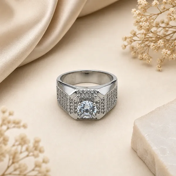 Mak_Luxe_925_Streling_Silver_Royal_Radiance_Solitaire_Diamond_Men’s_Ring