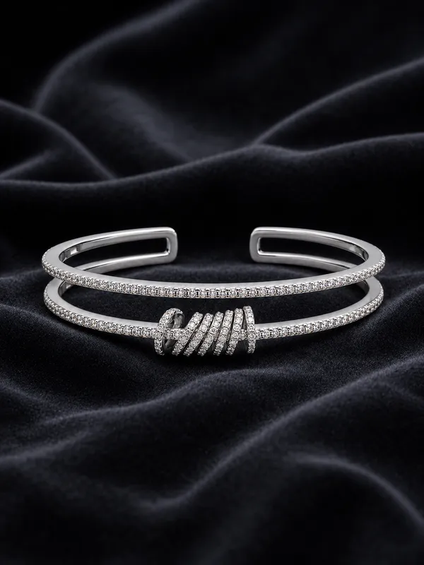 Mak_Luxe_925_Sterling_Silver_Spiral_Diamond_Double-Layer_Cuff_Bracelet_for_Women