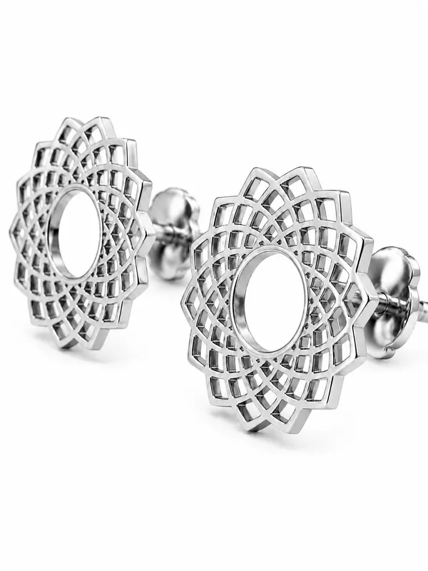 Mak_Luxe_925_SILVER_Sterling_Silver_Mandala_Filigree_Stud_Earrings