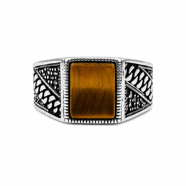 Mak_Luxe_925_Streling_Silver_Golden_Tiger_Eye_Heritage_Mens_Ring