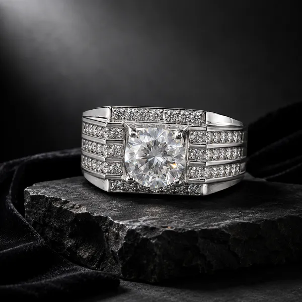 Mak_Luxe_925_Streling_Silver_Imperial_Cascade_Solitaire_Diamond_Men’s_Ring