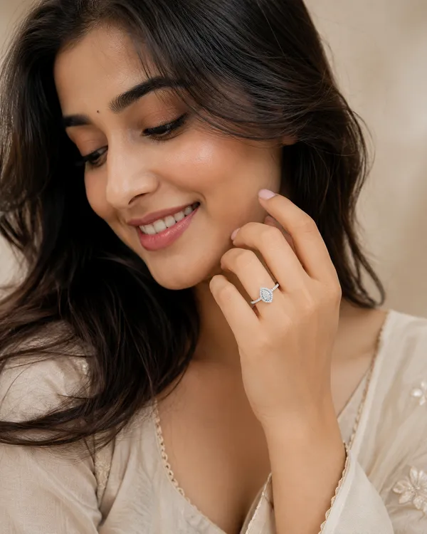 Mak_Luxe_925_Sterling_Silver_Royal_Teardrop_Halo_Diamond_Ring