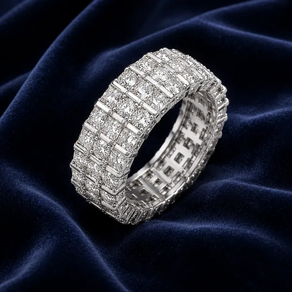Mak_Luxe_925_Sterling_Silver_Royal_Mosaic_Diamond_Band_Ring