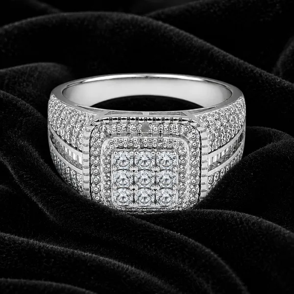 Mak_Luxe_925_Streling_Silver_Royal_Nine-Stone_Diamond_Men’s_Statement_Ring