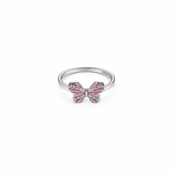 Mak_Luxe_925_Sterling_Silver_Rosy_Flutter_Sparkle_925_Sterling_Silver_Butterfly_Ring