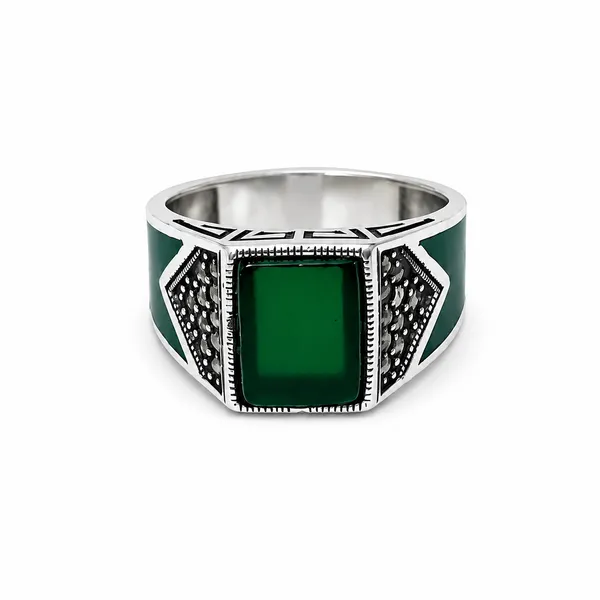 Mak_Luxe_925_Streling_Silver__Royal_Emerald_Majesty_Men’s_Statement_Ring