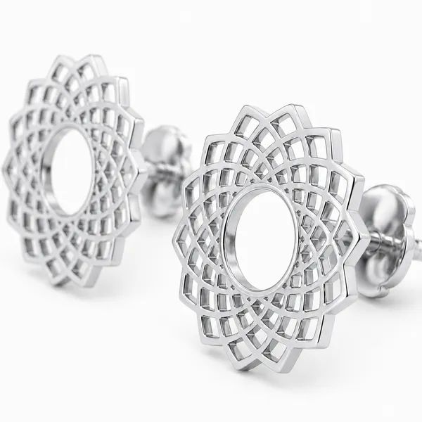 Mak_Luxe_925_SILVER_Sterling_Silver_Mandala_Filigree_Stud_Earrings