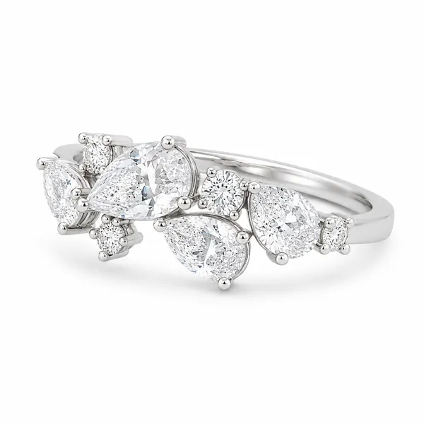 Mak_Luxe_925_Sterling_Silver_Majestic_Pear-Cut_Crystal_Cluster_925_Sterling_Silver_Ring