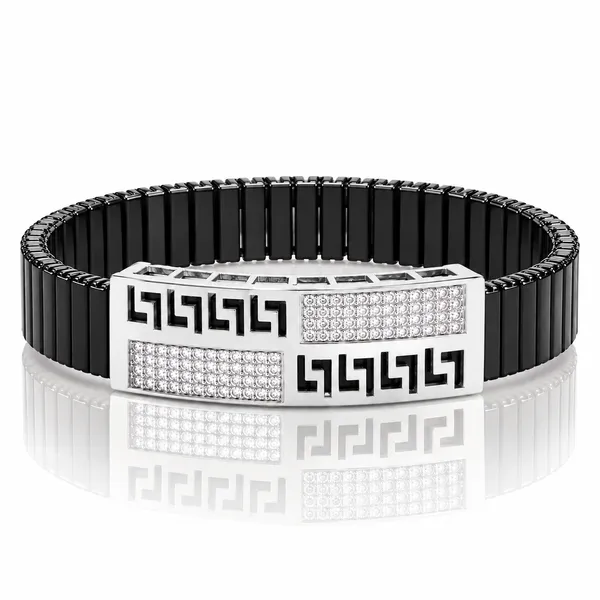 Luxury_Black_Segmented_Men_Bracelet