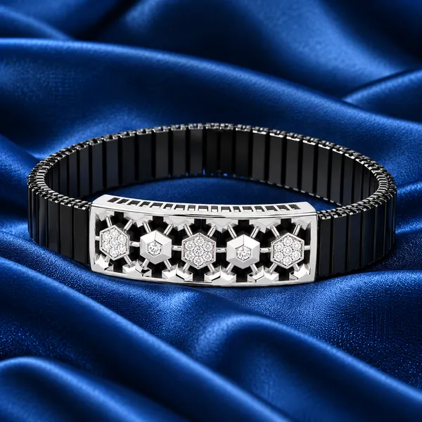 Luxury_Hexagonal_Diamond_Bracelet