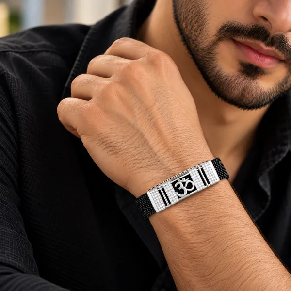 Luxury_Om_Mesh_Men_Bracelet
