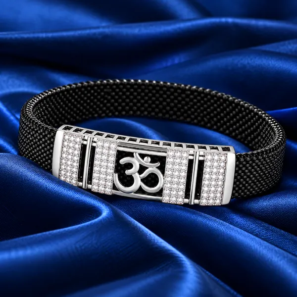 Luxury_Om_Mesh_Men_Bracelet