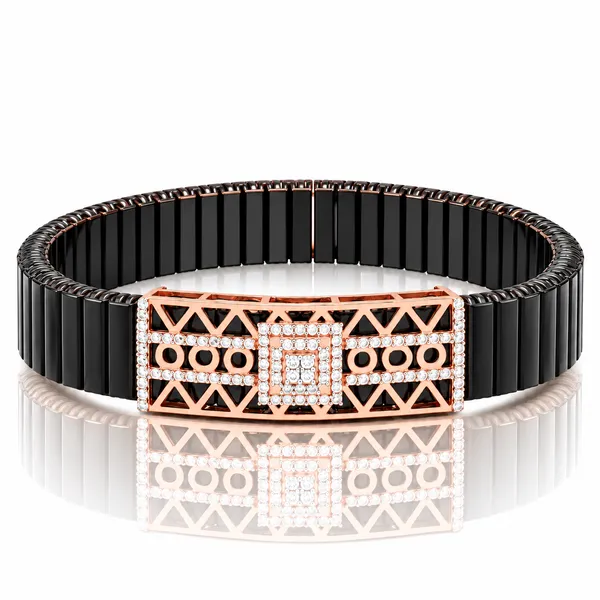 Luxury_Rose-Gold_Diamond_Bracelet