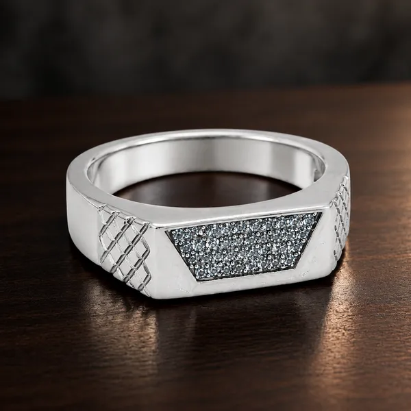 Mak_Luxe_925_Streling_Silver_Royal_Trapezoid_Sparkle_925_Sterling_Silver_Men’s_Ring