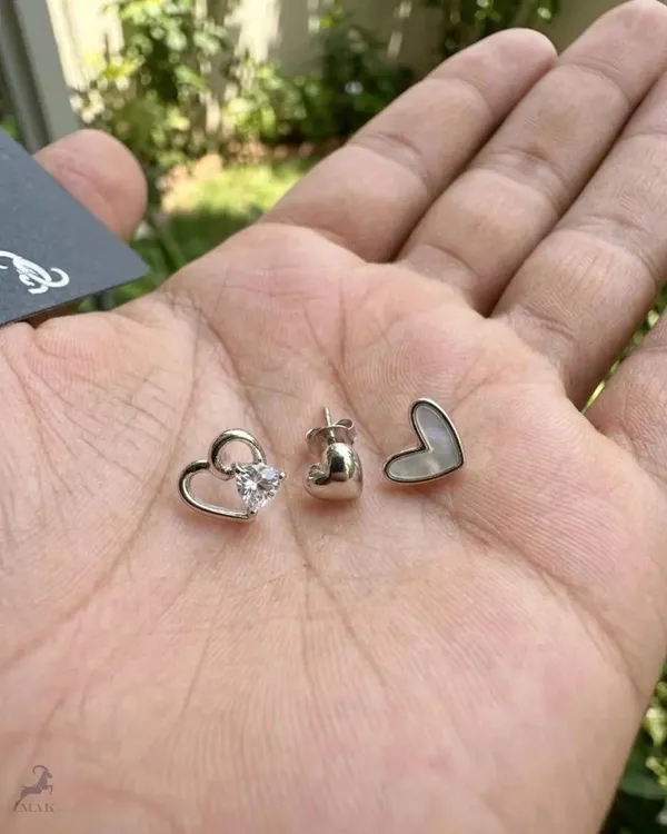 Mak_Luxe_925_Sterling_Silver_Heart_Stud_Earrings_Set