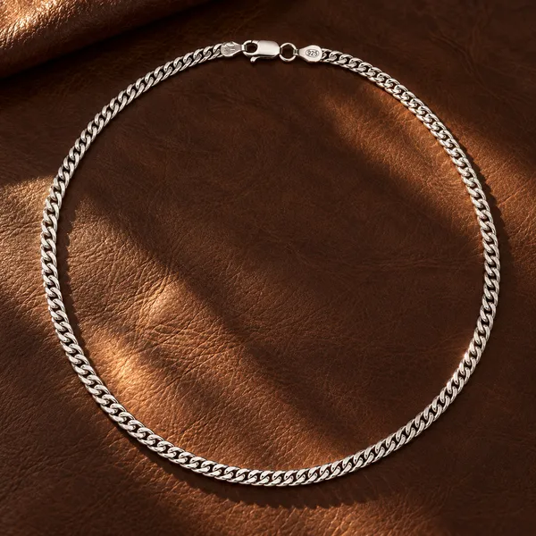 MAK_LUXE_925_Sterling_Silver_Chain_for_Men_–_High_Polish_Classic_Chain