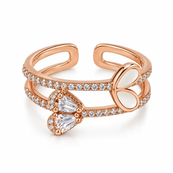 MAK_LUXE_925_Sterling_Silver_Rose_Gold_Heart_&_Butterfly_Ring