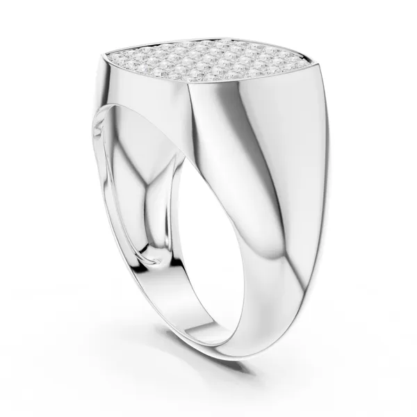 MAK_LUXE_Premium_925_Sterling_Silver_Men's_Square_Signet_Ring_with_Sparkling_Diamond-Cut_Stones_|_Luxury_Statement_Ring_for_Men