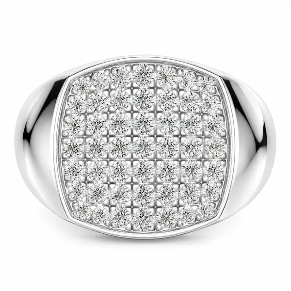 MAK_LUXE_Premium_925_Sterling_Silver_Men's_Square_Signet_Ring_with_Sparkling_Diamond-Cut_Stones_|_Luxury_Statement_Ring_for_Men