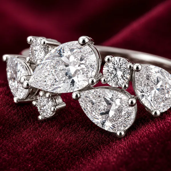 Mak_Luxe_925_Sterling_Silver_Majestic_Pear-Cut_Crystal_Cluster_925_Sterling_Silver_Ring