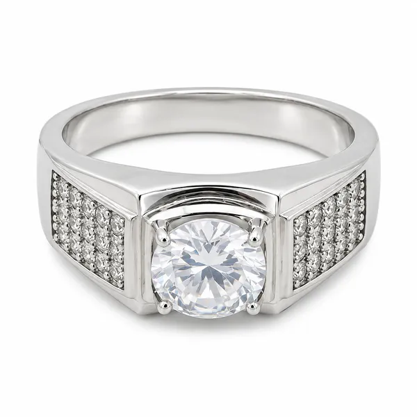Mak_Luxe_925_Streling_Silver_Imperial_Brilliance_Solitaire_925_Sterling_Silver_Men’s_Ring