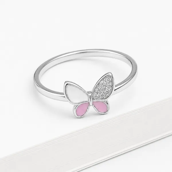 Mak_Luxe_925_Sterling_Silver_Blushing_Butterfly_Sparkle_925_Sterling_Silver_Ring
