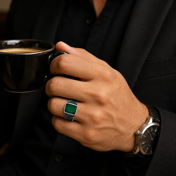 Mak_Luxe_925_Streling_Silver__Royal_Emerald_Majesty_Men’s_Statement_Ring